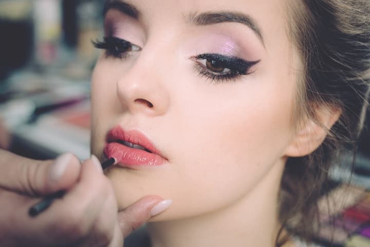 Illustrative beauty treatment